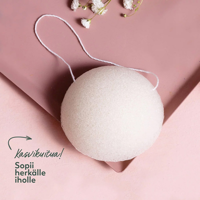 BSCI Skin Exfoliating Shower Sponge Konjac Body Natural Exfoliating Sponge